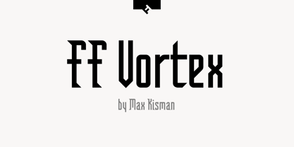 FF Vortex Font Poster 1