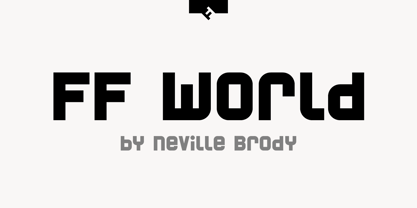 FF World Font Poster 1