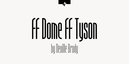 FF Dome Font Poster 1