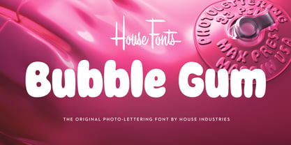 Plinc Bubble Gum Font Poster 1