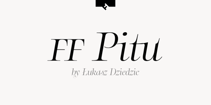FF Pitu Font Poster 1