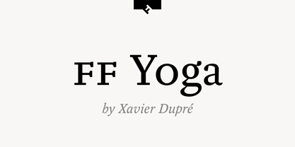 FF Yoga Font Poster 1