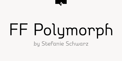 FF Polymorph Font Poster 1