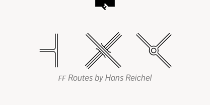 FF Routes Font Poster 1