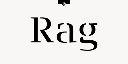 FF Signa Serif Stencil Font Poster 3