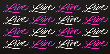 Live Font Poster 3