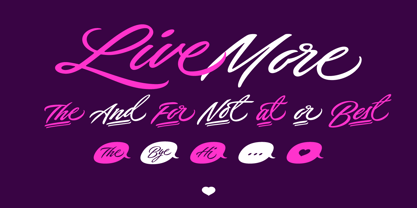 Live Font Poster 6