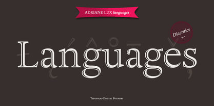 Adriane Lux Font Poster 8