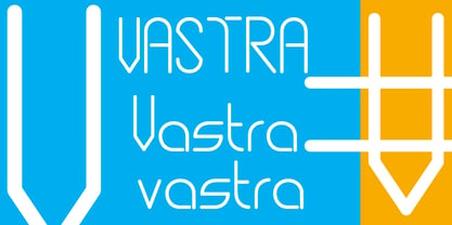 vastra Font Poster 1