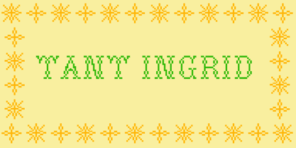 Tant Ingrid Font Poster 1