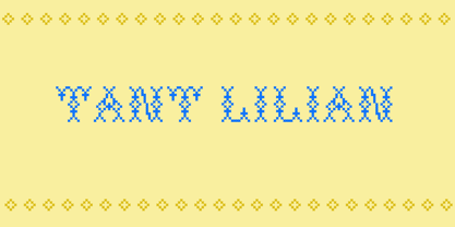 Tant Lilian Font Poster 1