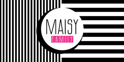 MAISY Font Poster 1