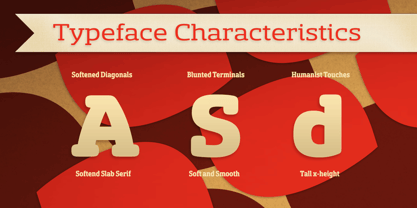 Sancoale Slab Soft Font Poster 2