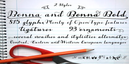 Bonna Font Poster 3