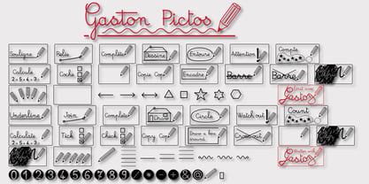 Gaston Font Poster 2