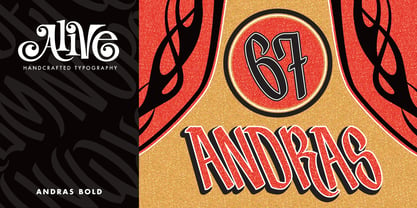 Andras Font Poster 1