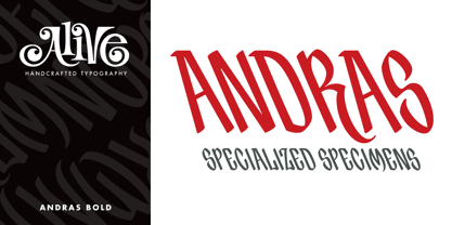 Andras Font Poster 3
