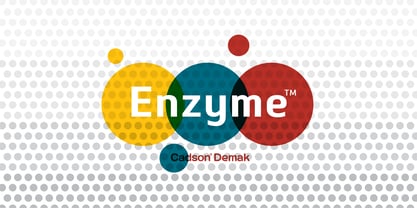 Enzyme Font Poster 5