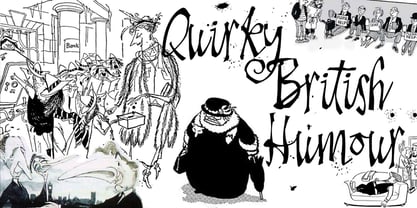 Quirky Fuente Póster 2