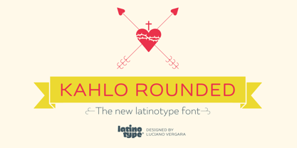 Kahlo Rounded Fuente Póster 1