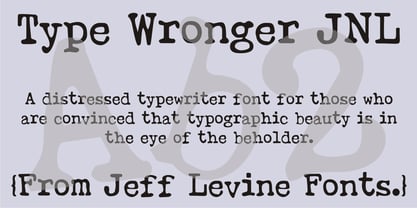 Type Wronger JNL Fuente Póster 1