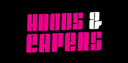 Hoods And Capers Font Poster 1
