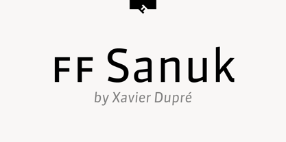 FF Sanuk Font Poster 1