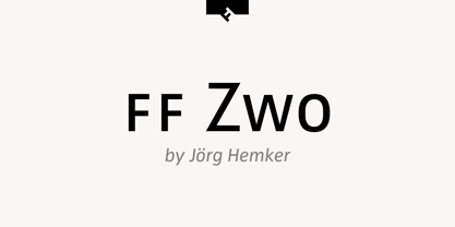 FF Zwo Font Poster 1