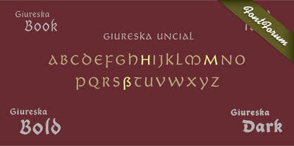 Giureska Font Poster 3