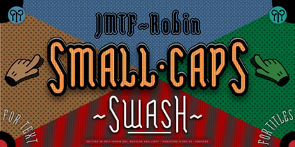 JMTF Robin Font Poster 7