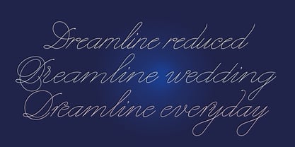 Dreamline Font Poster 7