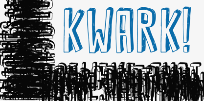 Kwark Font Poster 1