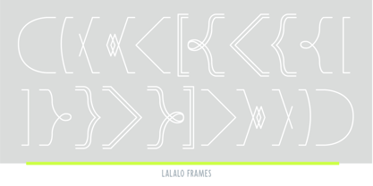Lalalo Font Poster 6