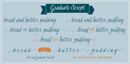 Graduate Font Poster 6