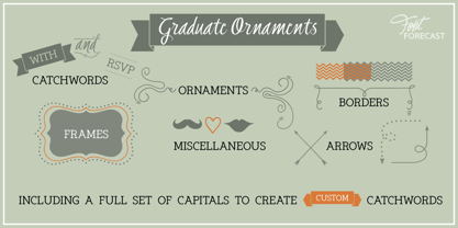 Graduate Font Poster 7