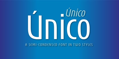 Unico Font Poster 1