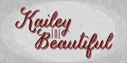 Kailey Force Font Poster 6