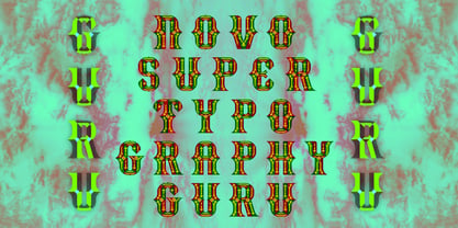 NT Guru Font Poster 2