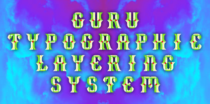 NT Guru Font Poster 6