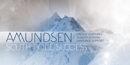 Amundsen Font Poster 6