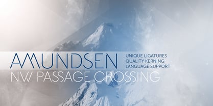 Amundsen Font Poster 7