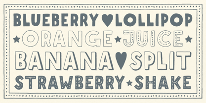 Mrs Lollipop Font Poster 9