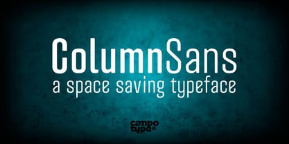 Column Sans Font Poster 1