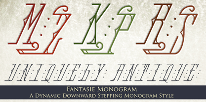MFC Fantasie Monogram Fuente Póster 2