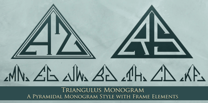 MFC Triangulus Monogram Fuente Póster 6
