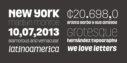 Grota Font Poster 4