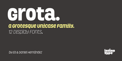 Grota Font Poster 1