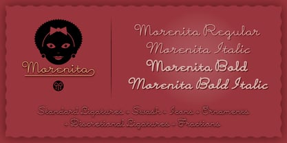 Morenita Font Poster 15