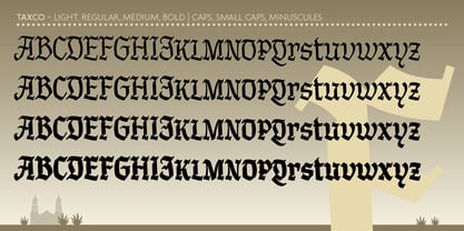 Oro y Plata Font Poster 2