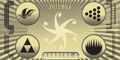 Altemus Borders Fuente Póster 10